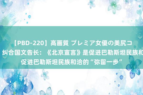 【PBD-220】高画質 プレミア女優の美尻コレクション8時間 纠合国文告长：《北京宣言》是促进巴勒斯坦民族和洽的“弥留一步”